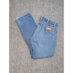 Vintage Wrangler‎ Mens Jeans 36x34 Blue Denim Regular Fit Casual Classic Cowboy